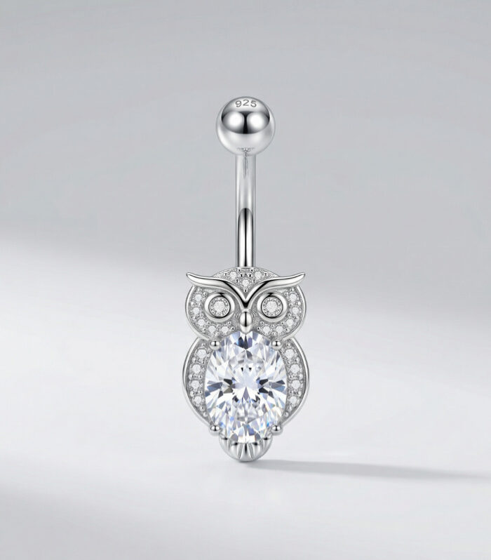 Owl Belly Ring