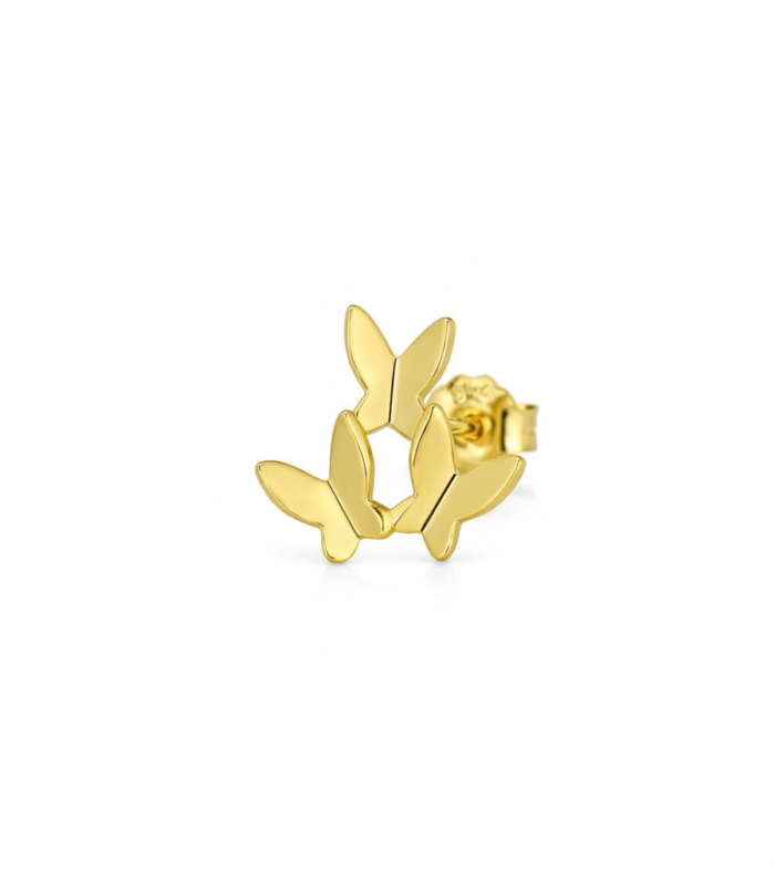 Single Marquise Labret — Silver